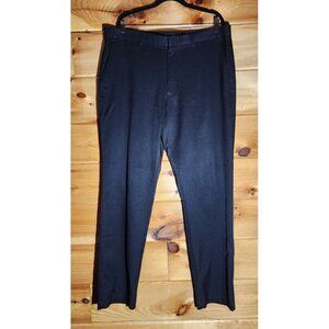 Oobe Men’s Dress Pants Black Straight Leg Flat Front Pockets Size38X34